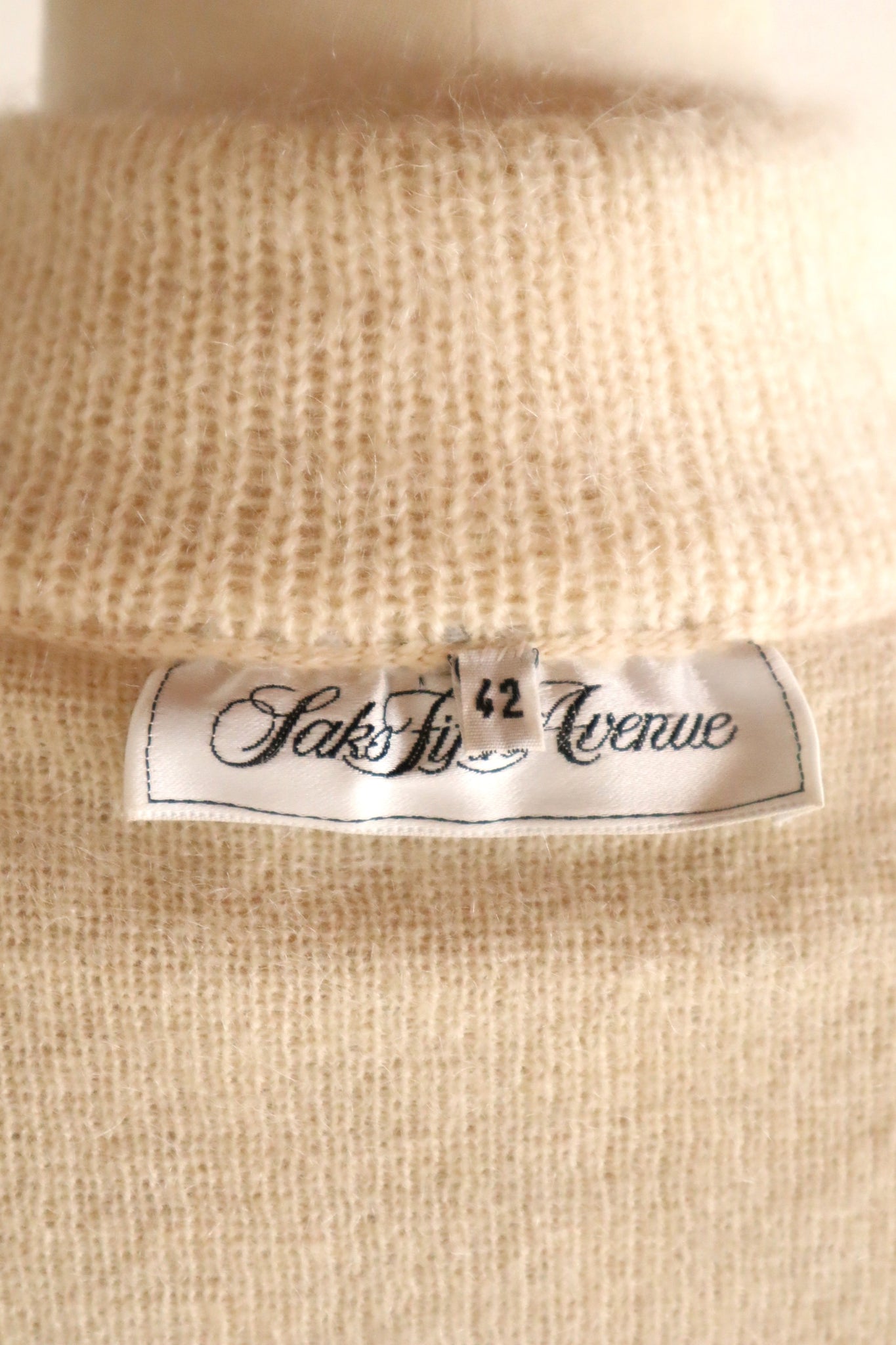 80s Mohair Knit Coat