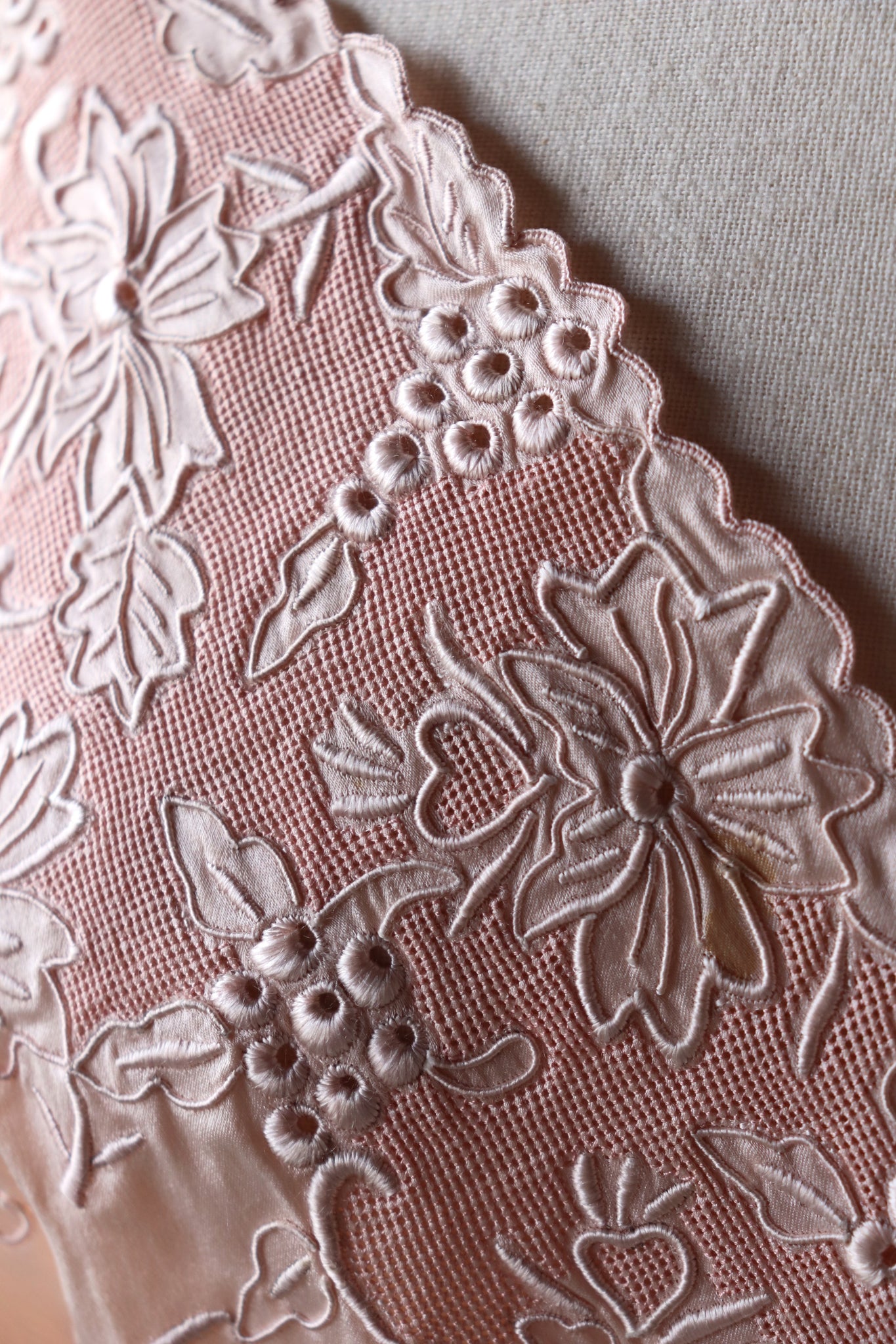 1930s Boudoir Silk Dress