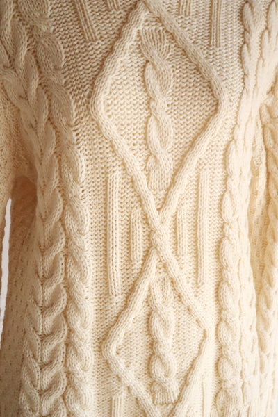 Deadstock Aran Crafts Merino Wool Sweater