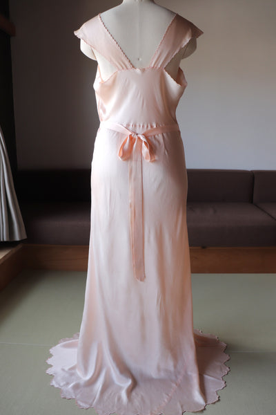 1930s Boudoir Silk Dress