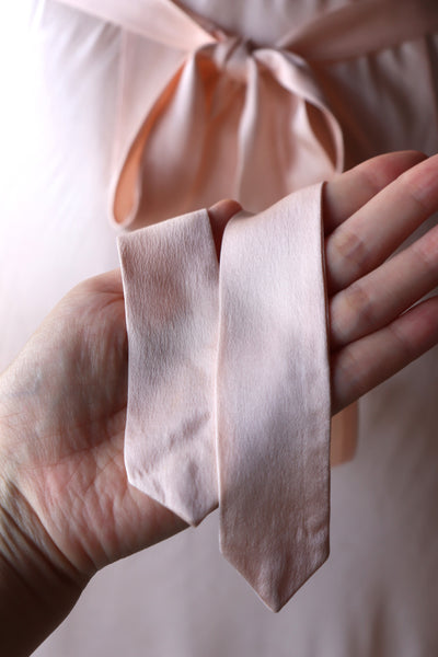 1930s Boudoir Silk Dress