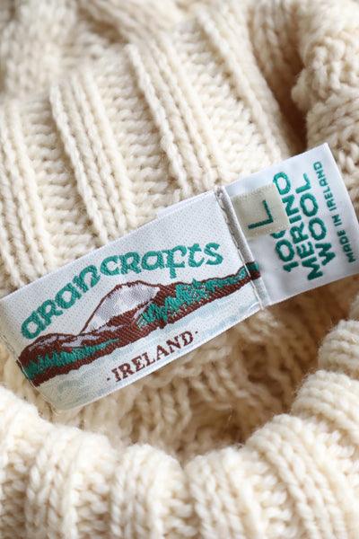 Deadstock Aran Crafts Merino Wool Sweater