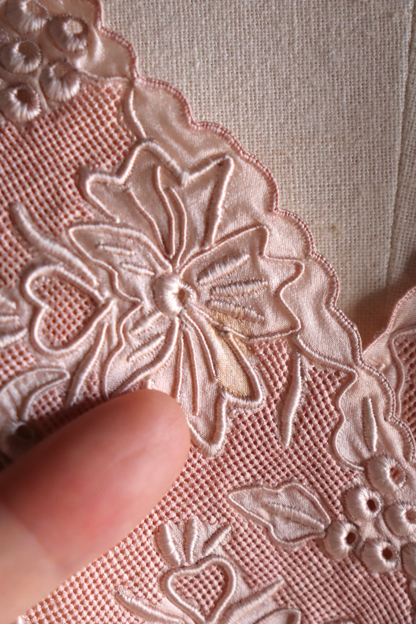 1930s Boudoir Silk Dress