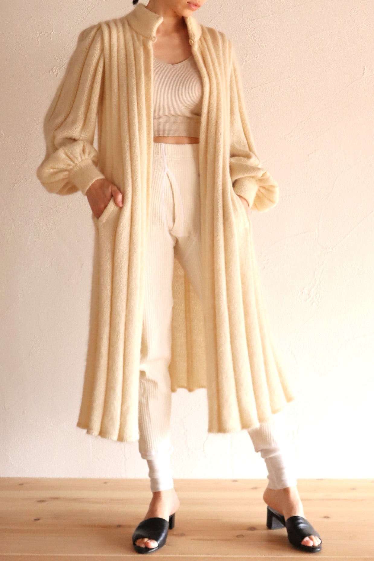 80s Mohair Knit Coat