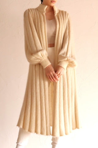 80s Mohair Knit Coat