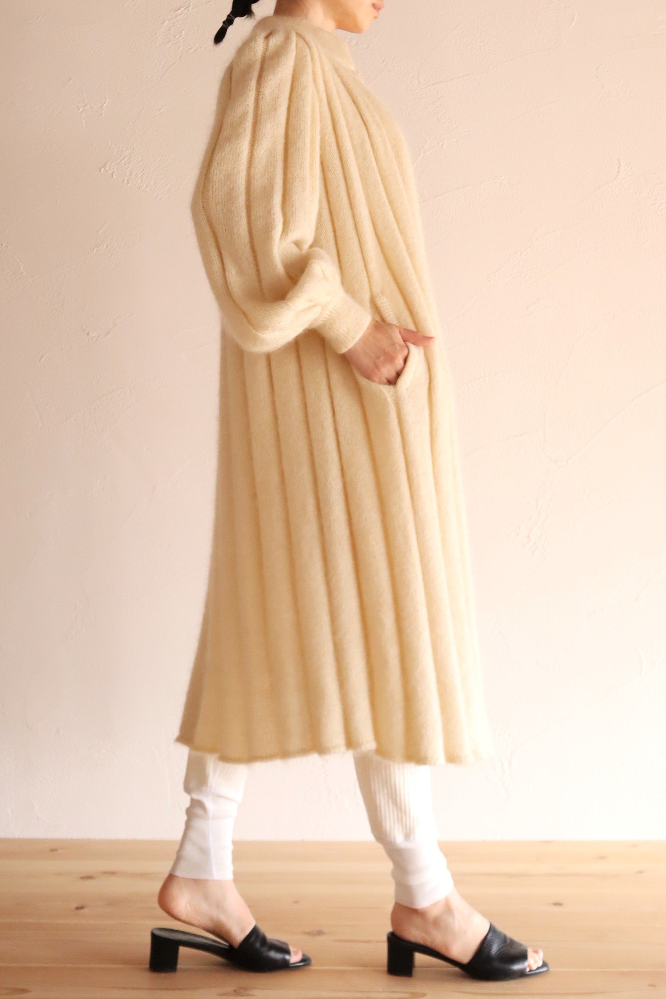 80s Mohair Knit Coat