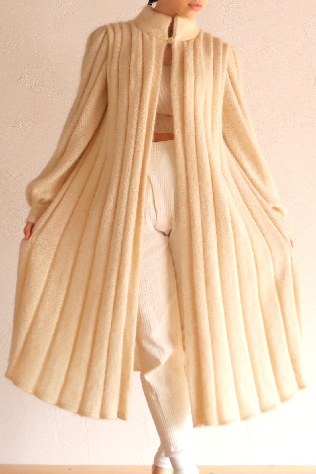 80s Mohair Knit Coat