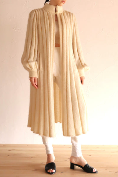 80s Mohair Knit Coat