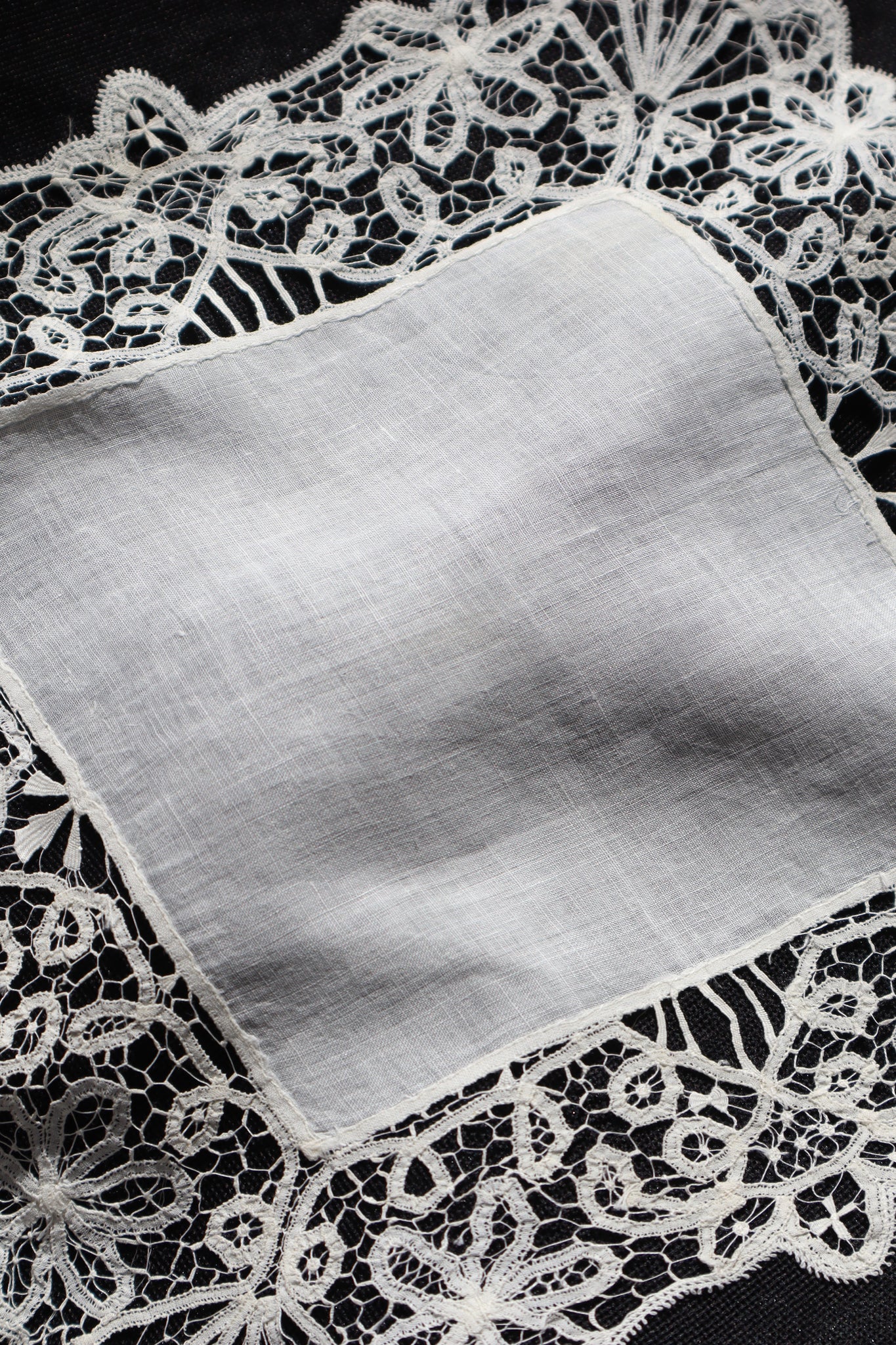 19th Antique Handkerchief A
