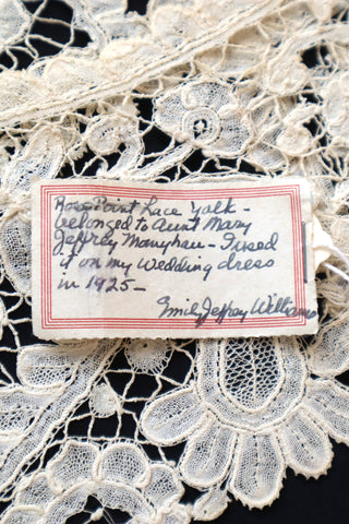19th Brussels Duchesse Bobbin Lace Collar