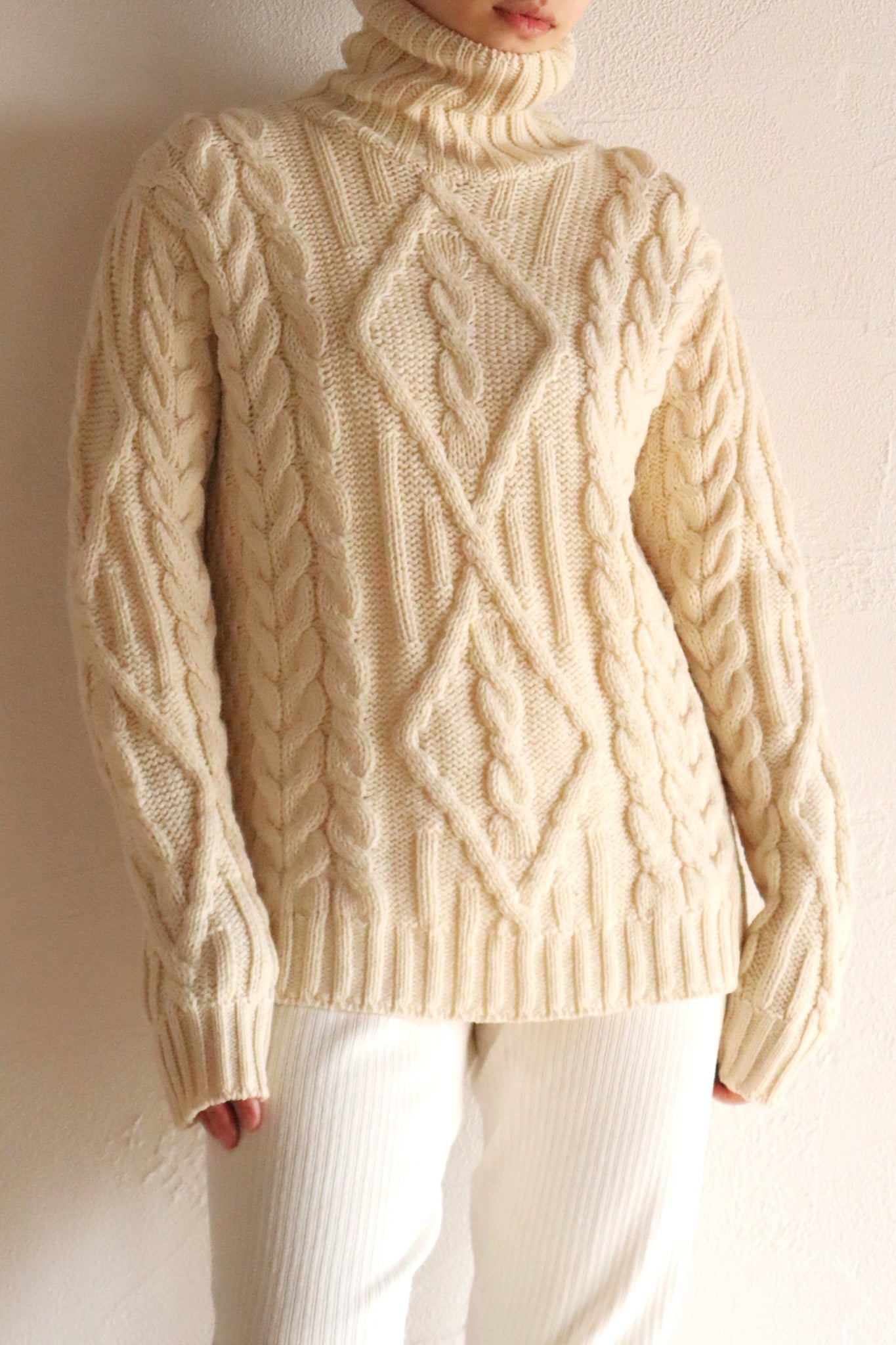 Deadstock Aran Crafts Merino Wool Sweater