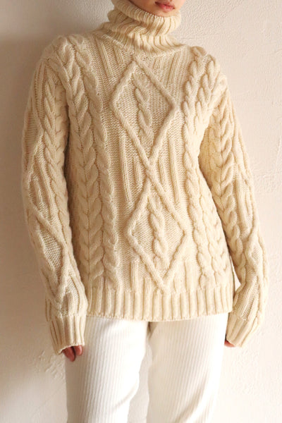Deadstock Aran Crafts Merino Wool Sweater