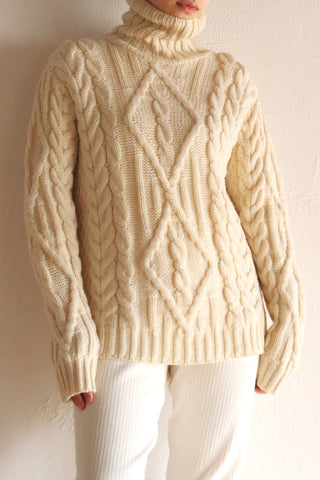 Deadstock Aran Crafts Merino Wool Sweater