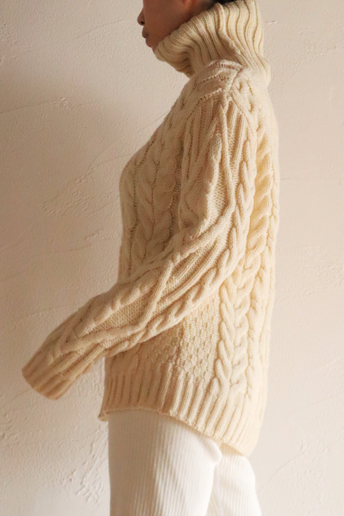 Deadstock Aran Crafts Merino Wool Sweater