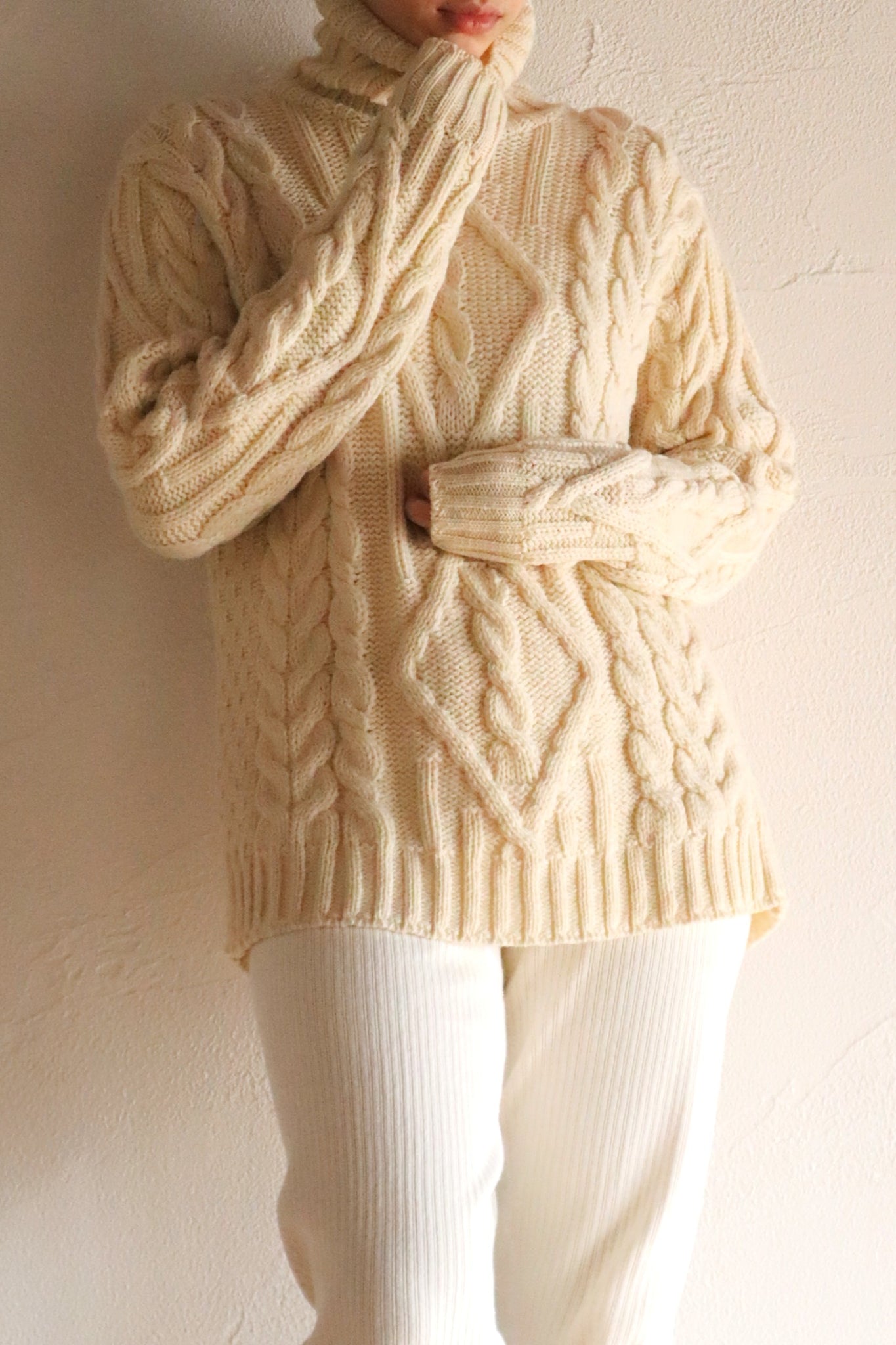 Deadstock Aran Crafts Merino Wool Sweater