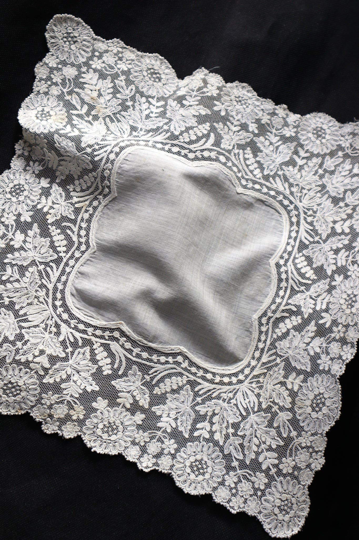19th Antique Handkerchief E