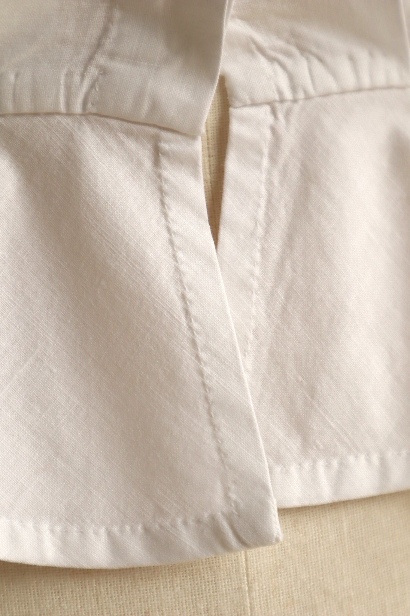 1910s Scalloped Embroidered Hand Sewn Corset Cover