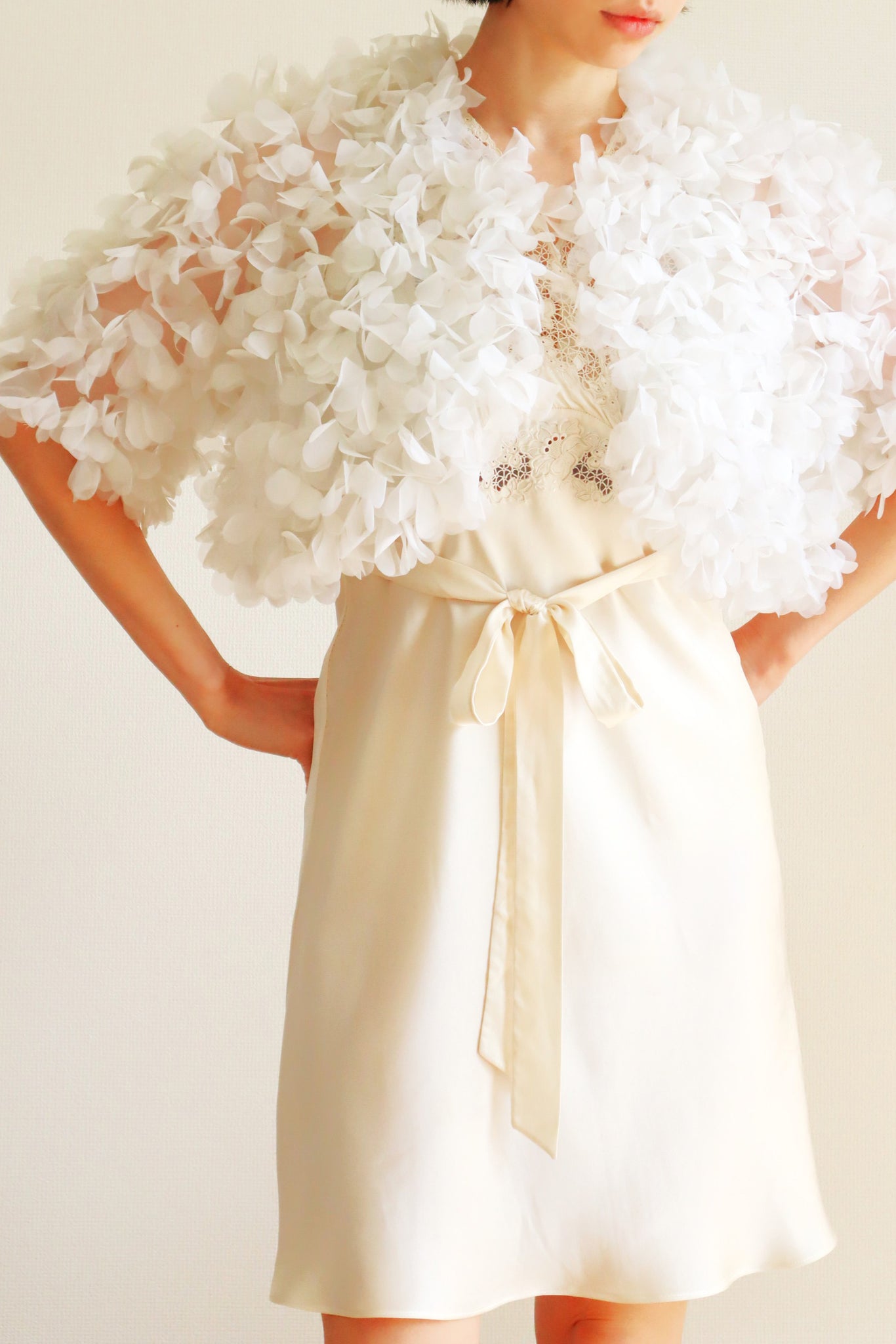 60s Fluffy Nylon Jacket