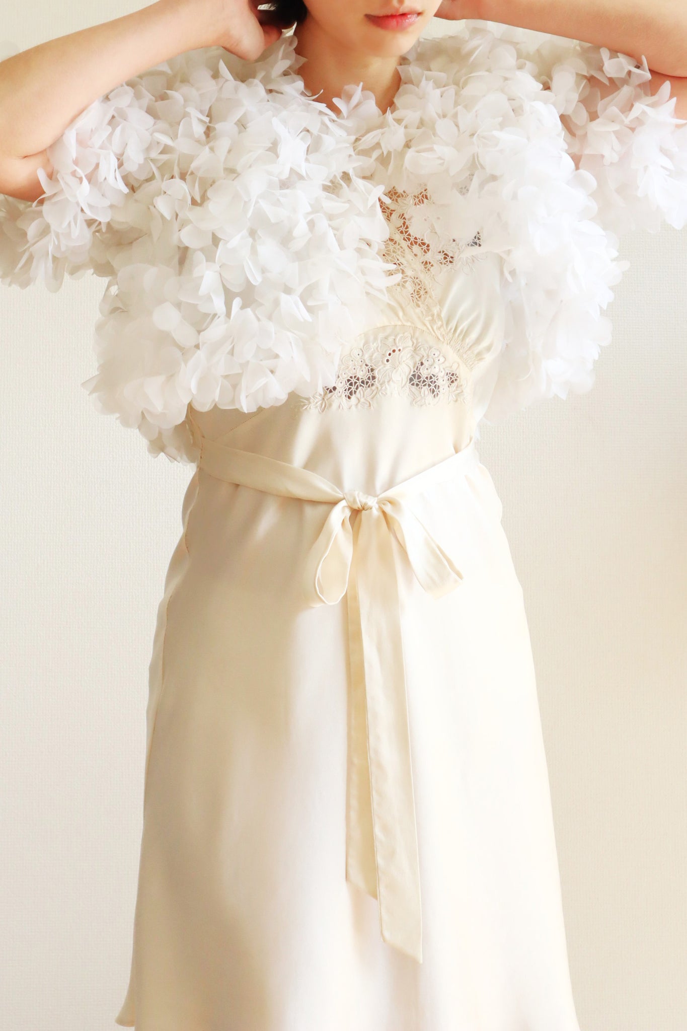 60s Fluffy Nylon Jacket
