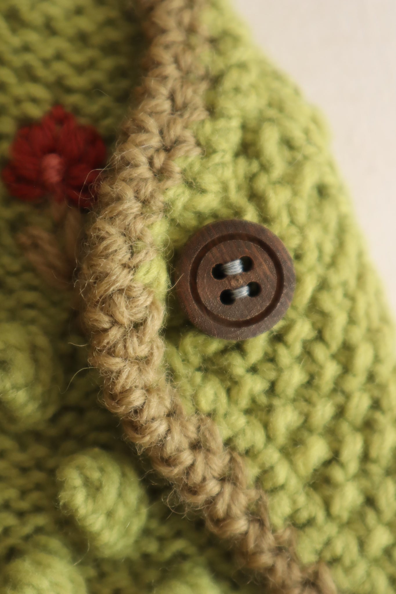 70s Green Austrian Cardigan