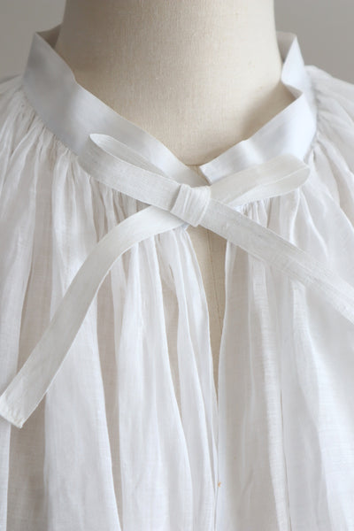 1900s Cross Lace Church Smock