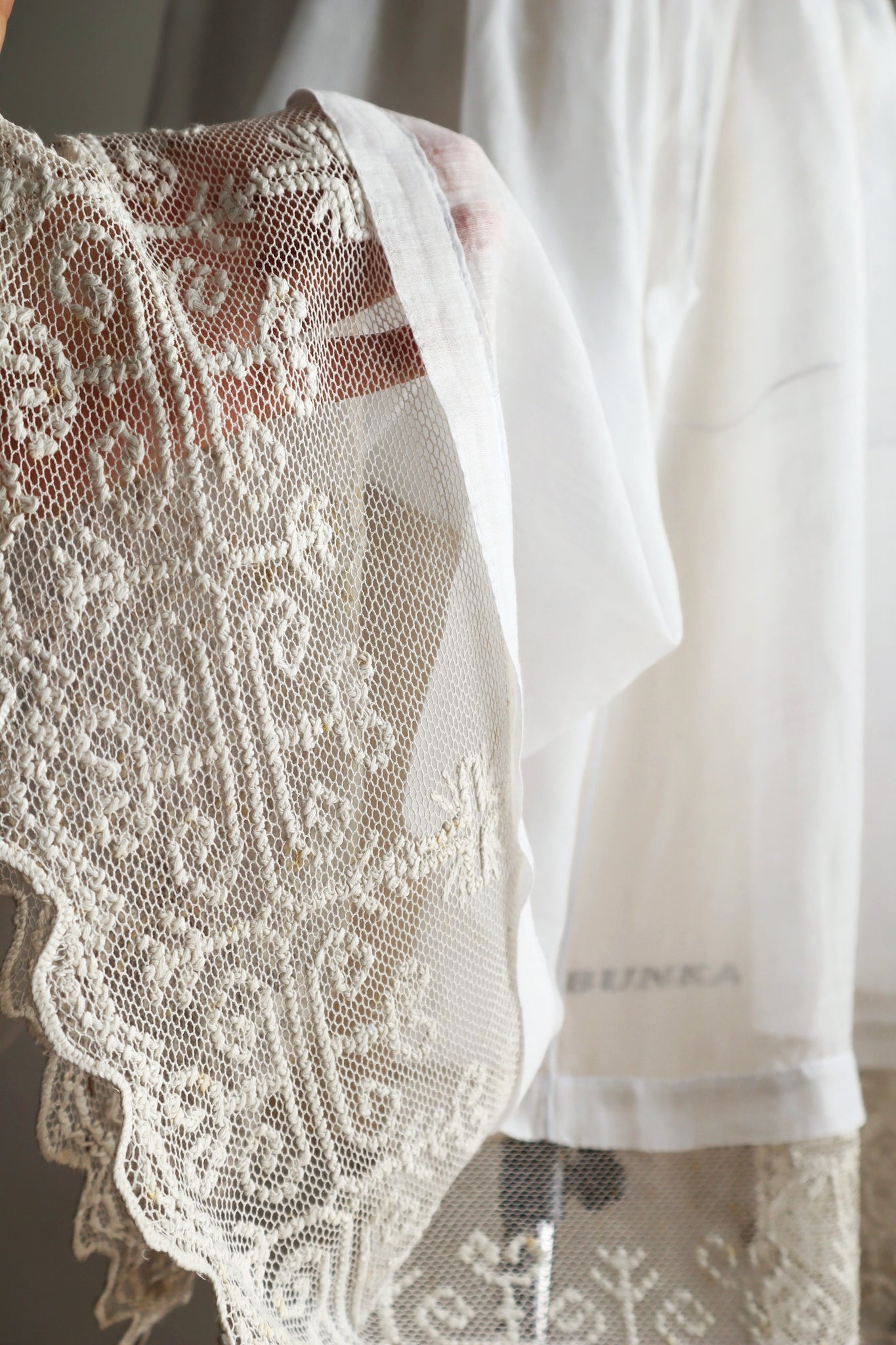 1900s Cross Lace Church Smock – makky