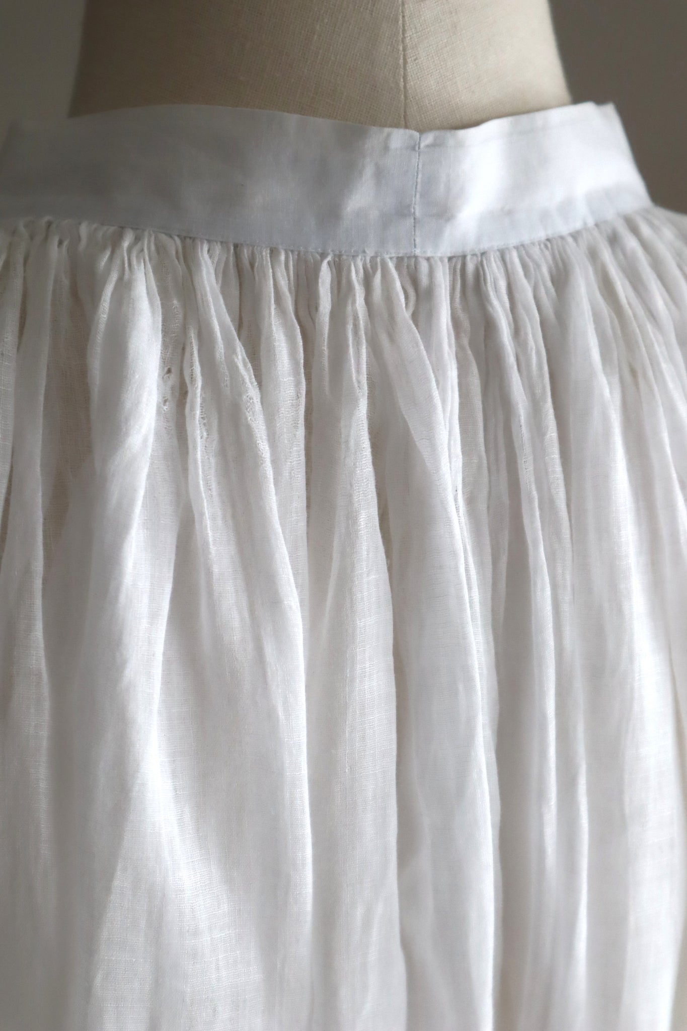 1900s Cross Lace Church Smock
