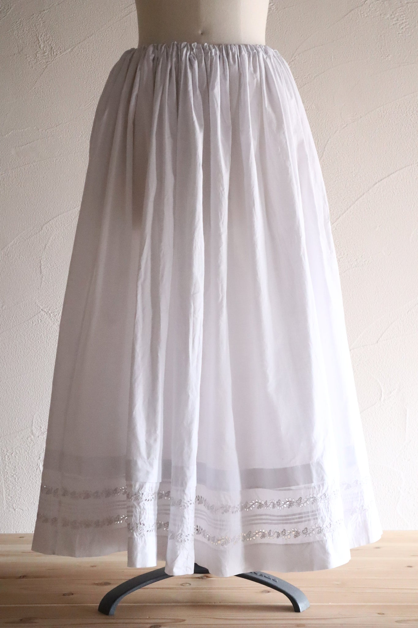 1900s~1900s Voluminous Cotton Skirt
