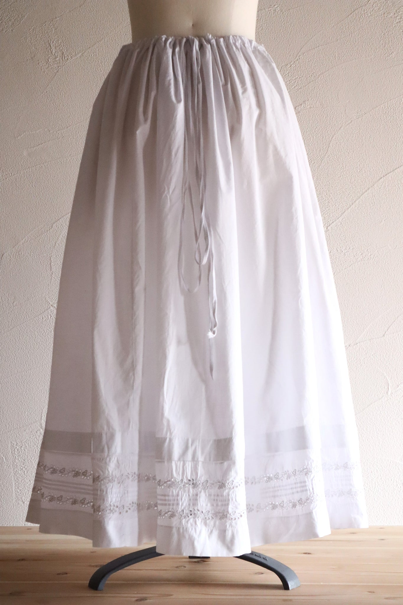 1900s~1900s Voluminous Cotton Skirt