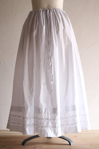 1900s~1900s Voluminous Cotton Skirt