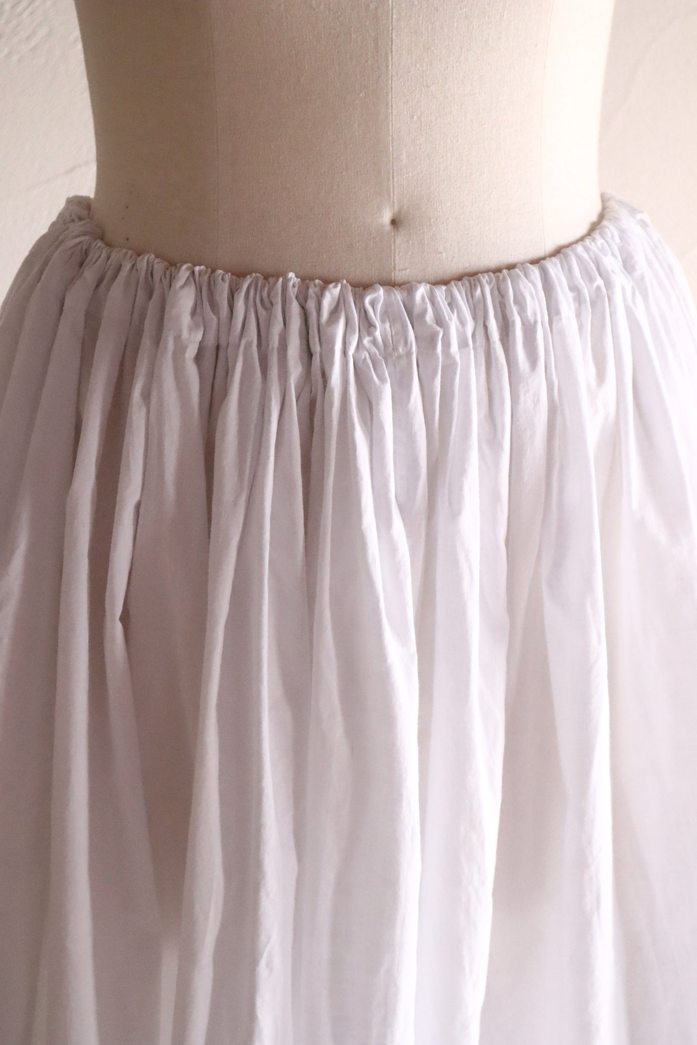 1900s~1900s Voluminous Cotton Skirt