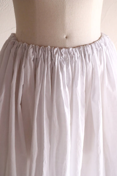 1900s~1900s Voluminous Cotton Skirt