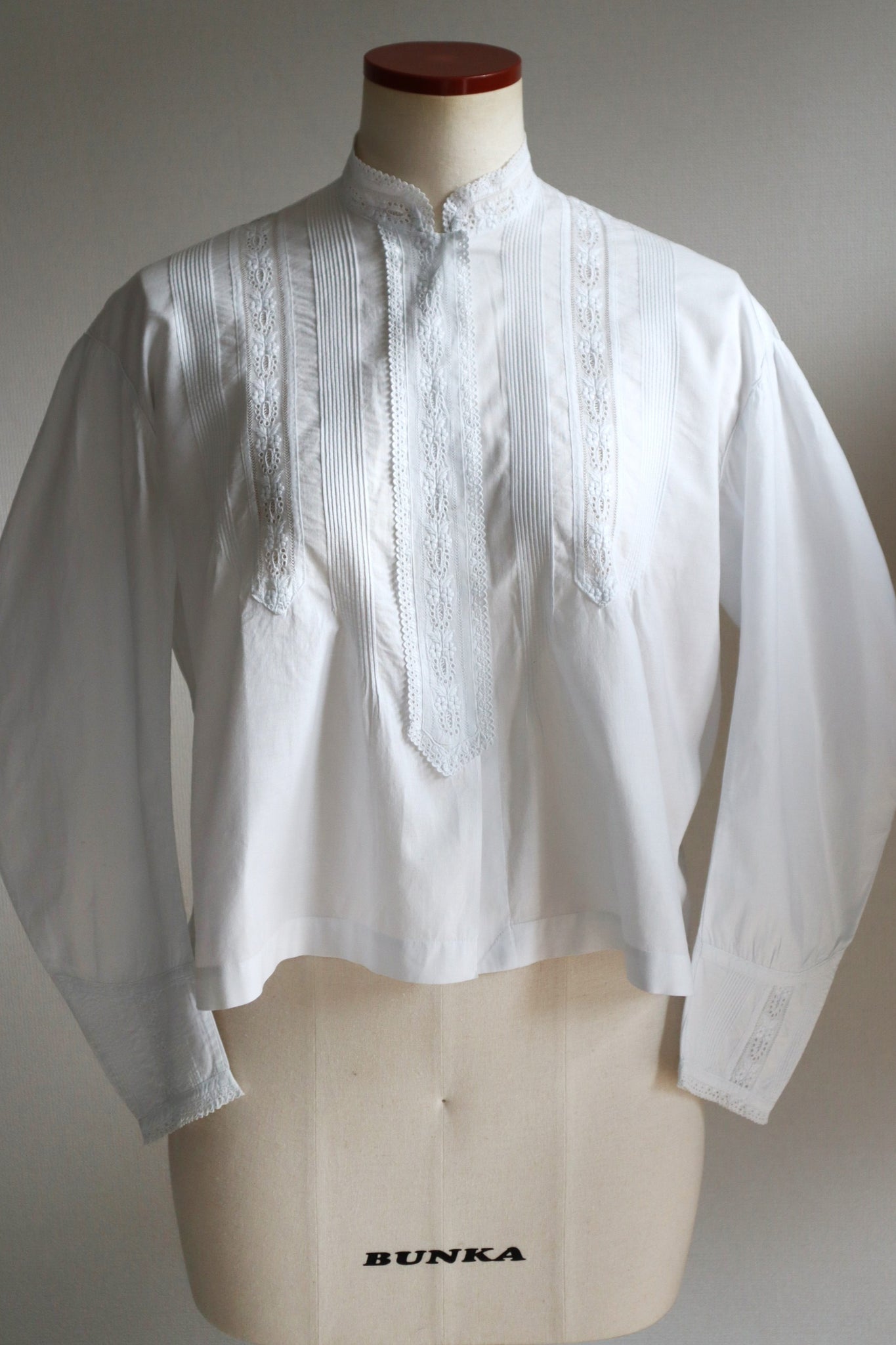 1900s French Hand Sewn Blouse