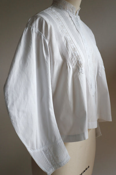 1900s French Hand Sewn Blouse