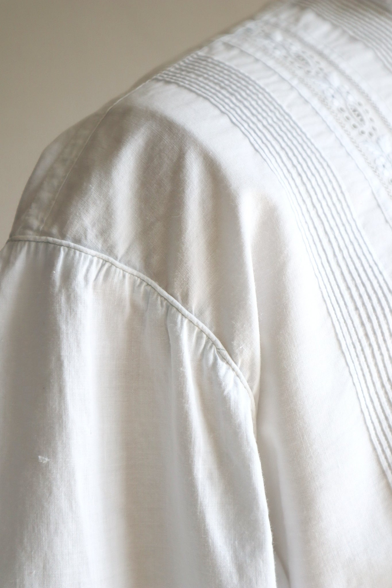 1900s French Hand Sewn Blouse