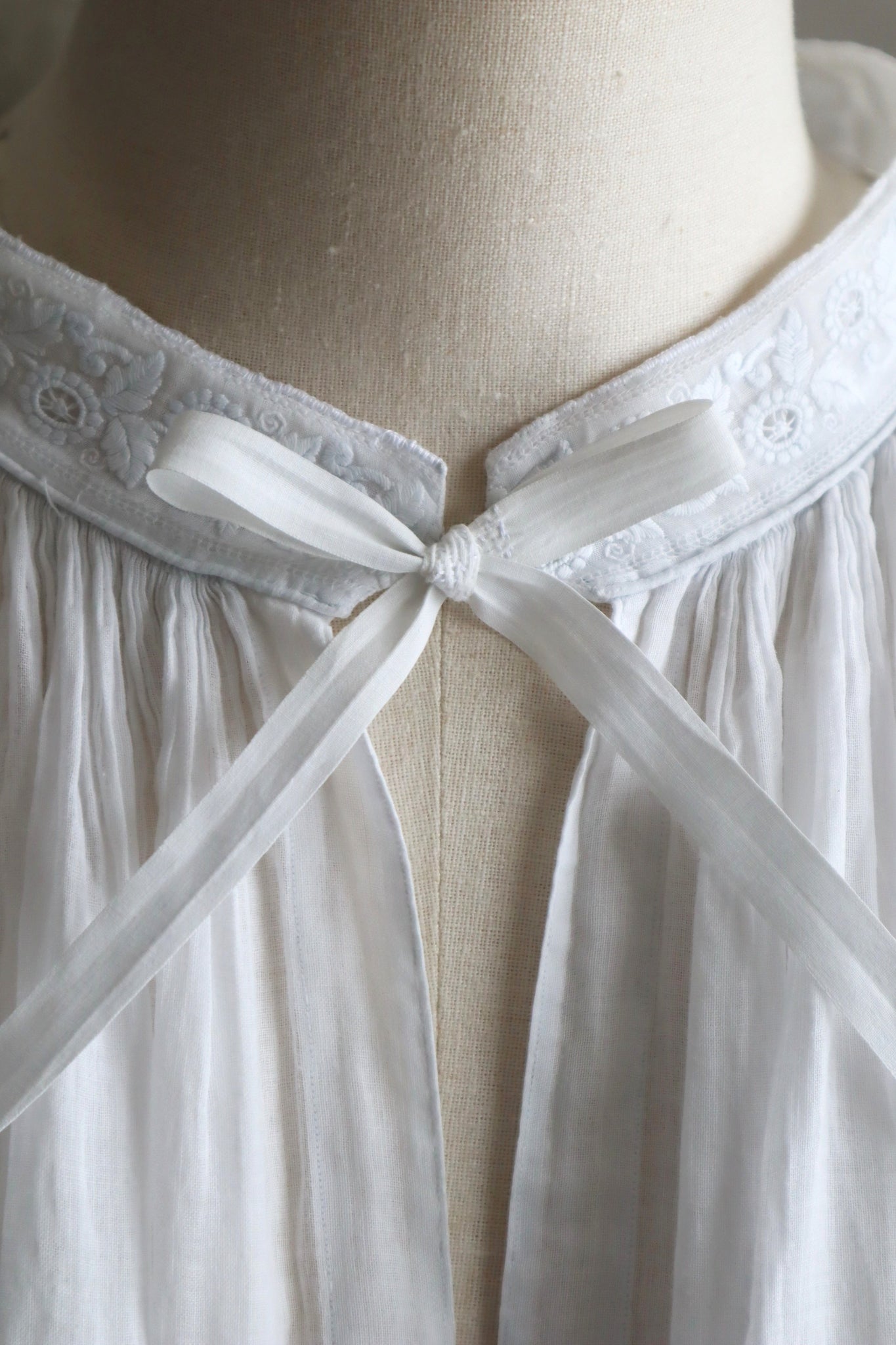 1900s Big Sleeves Church Smock