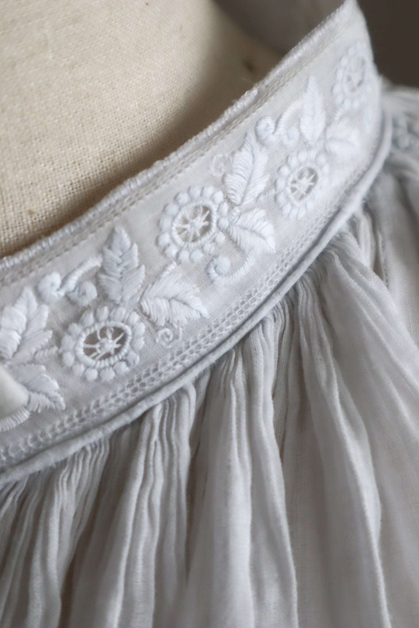 1900s Big Sleeves Church Smock