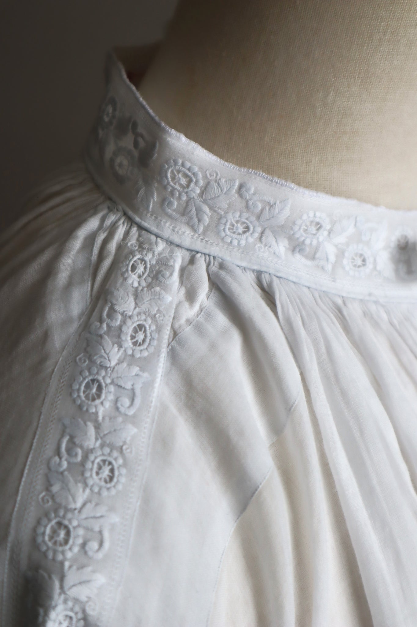 1900s Big Sleeves Church Smock