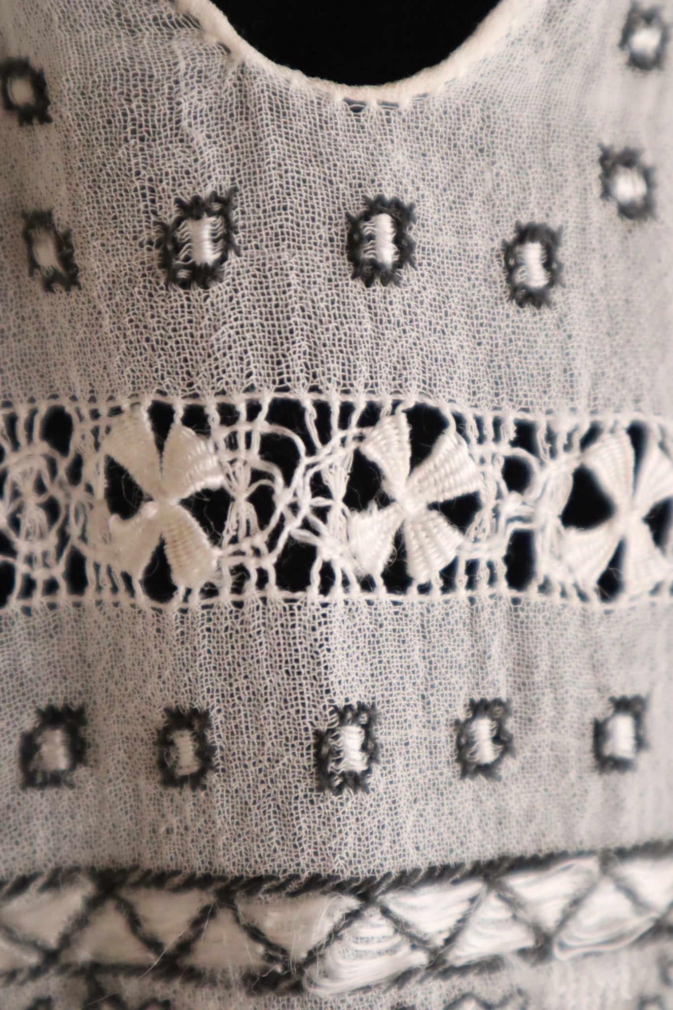 1930s Romanian Folk Embroidered Blouse