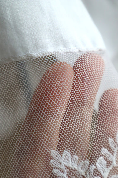 1900s Big Sleeves Church Smock