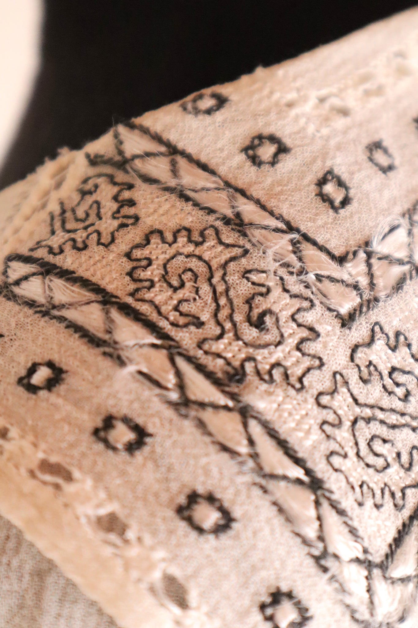 1930s Romanian Folk Embroidered Blouse