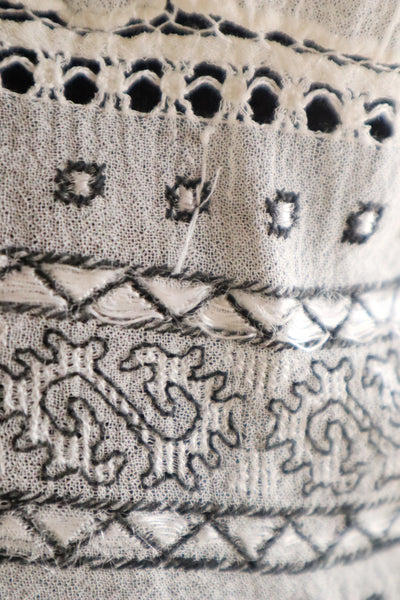 1930s Romanian Folk Embroidered Blouse