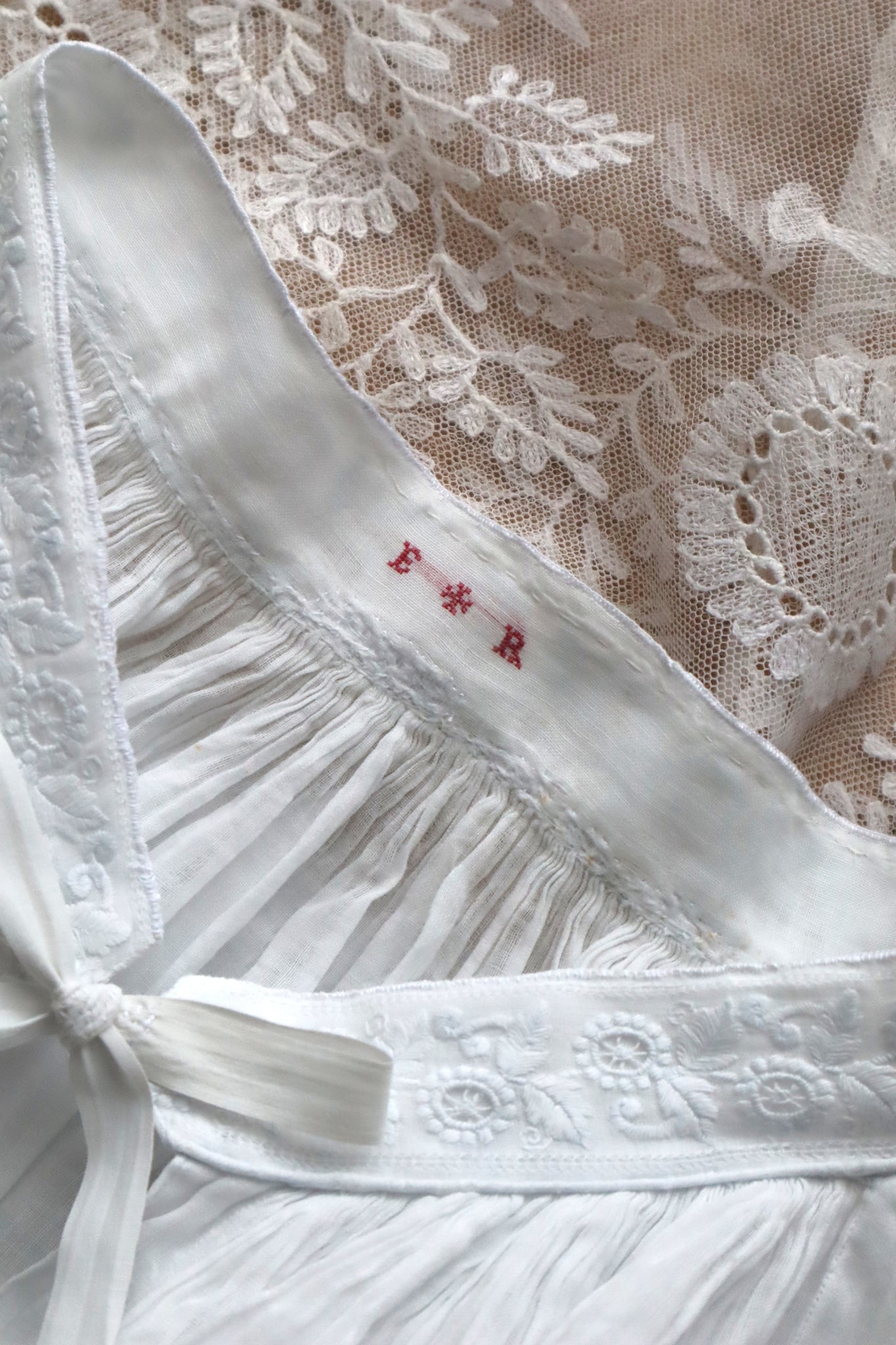 1900s Big Sleeves Church Smock