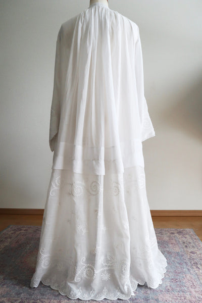 1900s Cornely Lace Church Smock Dress