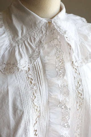 1900s Richelieu Embroidery Blouse