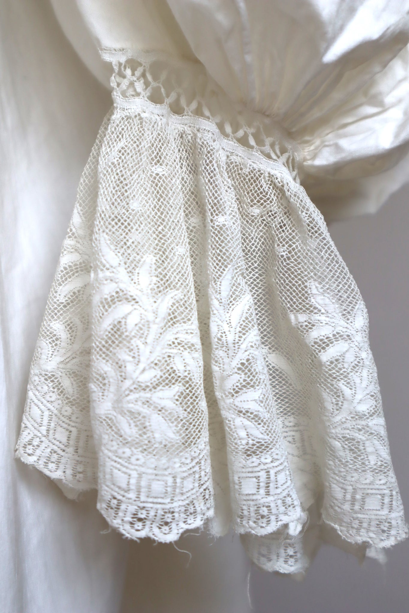 1870s Wedding Night Dress