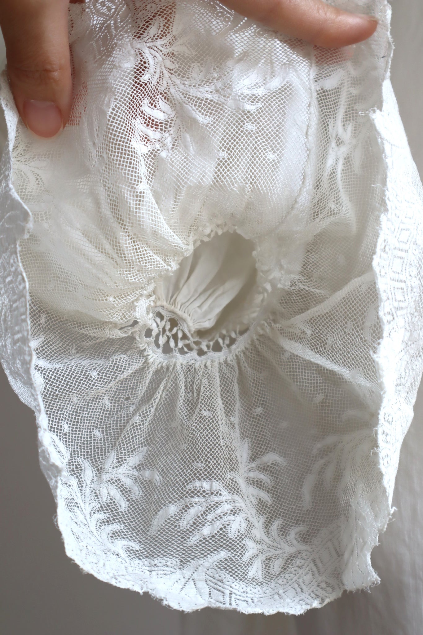 1870s Wedding Night Dress