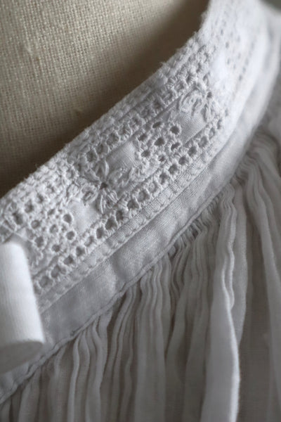 1900s Cornely Lace Church Smock Dress