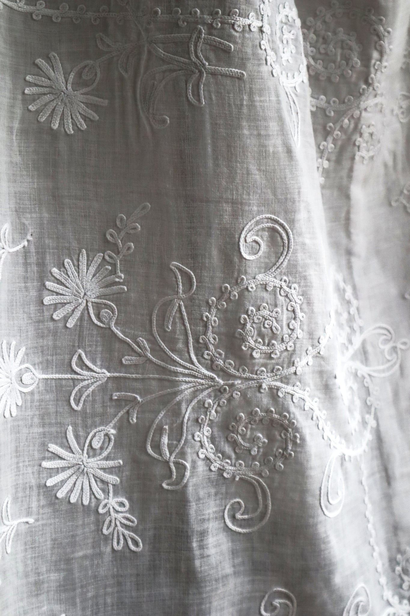 1900s Cornely Lace Church Smock Dress