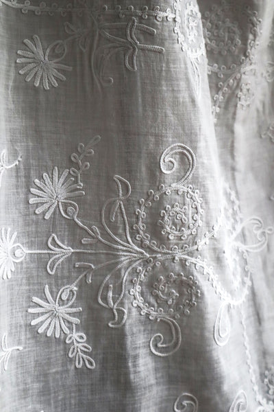 1900s Cornely Lace Church Smock Dress